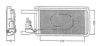 NRF 58044 Heat Exchanger, interior heating